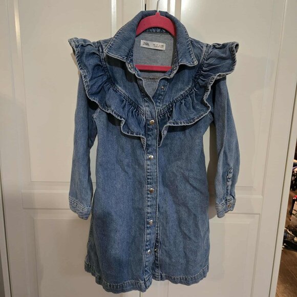 Zara jeans dress, 7 years or 122cm - Picture 1 of 3